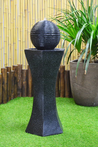 Pedestal & Ball Solar Water Fountain